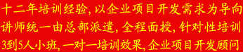 嵌入式Linux就业班马上开课了 详情点击这儿